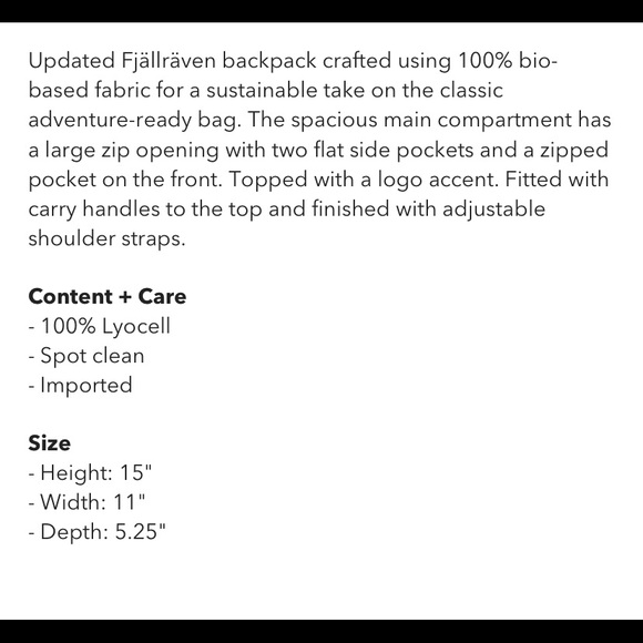 Tree-Kanken Backpack - Picture 4 of 5